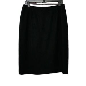 Liz Claiborne‎ Sleek Structure Classic Black Skirt